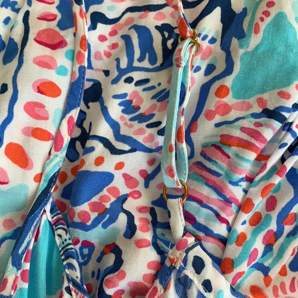 Lilly Pulitzer Deanna romper in Shell Me About It - Picture 6 of 8
